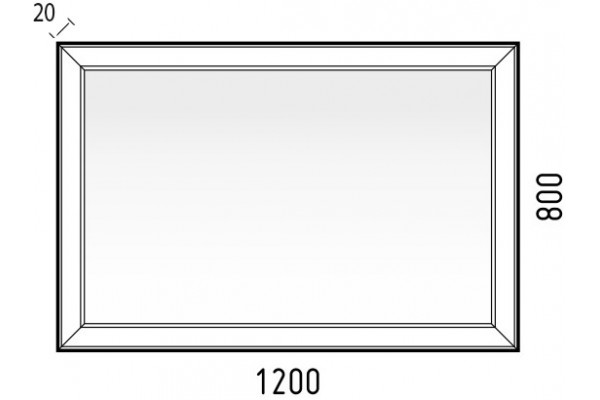 Зеркало Corozo Классика 120
