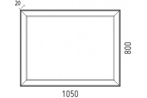 Зеркало Corozo Классика 105