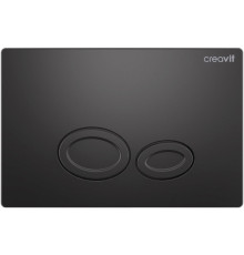 Кнопка смыва Creavit Drop GP2002.04 антрацит механическая,  в стиле hi-tech