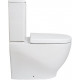Унитаз напольный Creavit Mare MA361.00100 белый, овальный, 36x64.4 см
