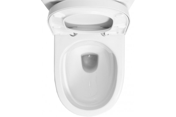Унитаз напольный Creavit Mare MA361.00100 белый, овальный, 36x64.4 см