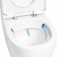 Унитаз напольный Creavit Mare MA361.00100 белый, овальный, 36x64.4 см