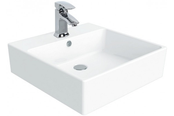 Раковина Creavit NX256 квадратная, цвет белый
