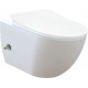 Унитаз подвесной Creavit Free FE320-34CB00E-0002 белый, овальный, 35.7x51 см