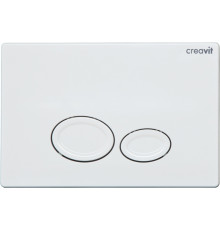 Кнопка смыва Creavit Drop GP2001.00 белая механическая