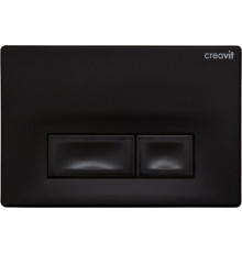 Кнопка смыва Creavit Ore GP3002.01 черный матовый механическая