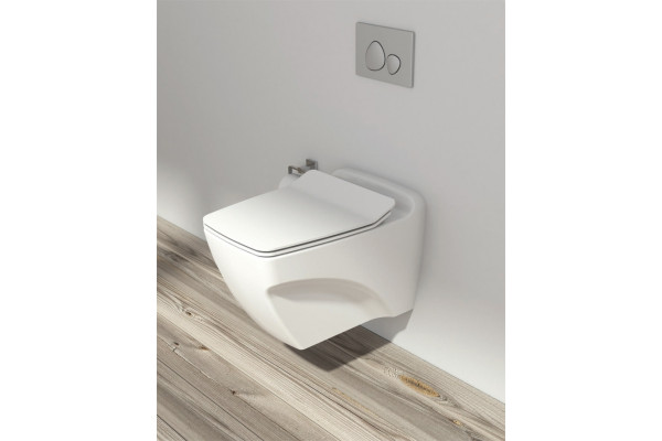 Кнопка смыва Creavit Spa GP7002.00 серый матовый механическая
