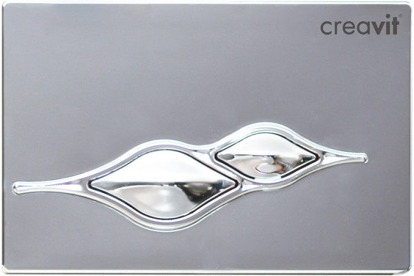 Кнопка смыва Creavit Ufo GP1004.00 хром глянцевый механическая
