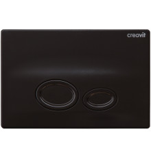 Кнопка смыва Creavit Drop GP2002.02 черный глянцевый механическая