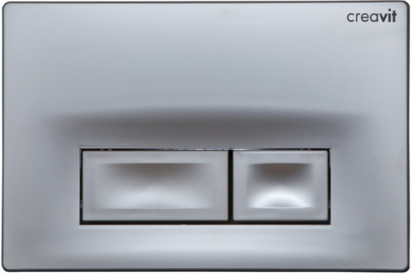 Кнопка смыва Creavit Ore GP3003.00 хром матовый механическая