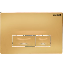 Кнопка смыва Creavit Ore GP3005.00 золото механическая