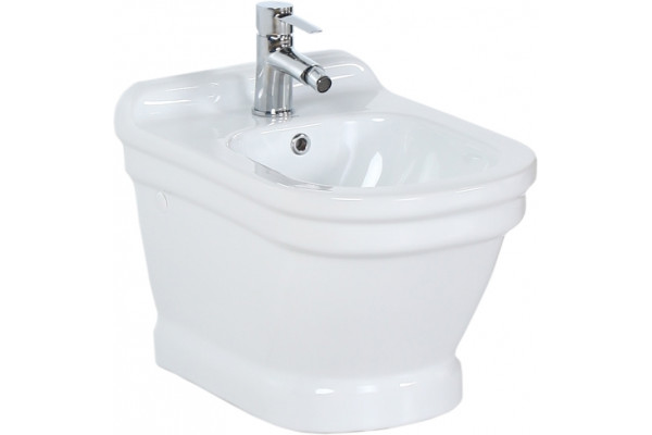 Биде подвесное Creavit Antik AN510 белое цвет белый, овальное, 36x52.5 см
