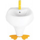 Раковина Creavit Ducky DC052 полукруглая, с переливом