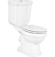 Унитаз напольный Creavit Klasik KL311 белая белый, овальный, 36x65 см