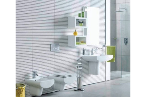 Унитаз подвесной Creavit Slim SM321 белый, прямоугольный, 37.5x51.5 см
