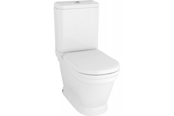 Унитаз напольный Creavit Antik AN361 белый, овальный, 36x63 см