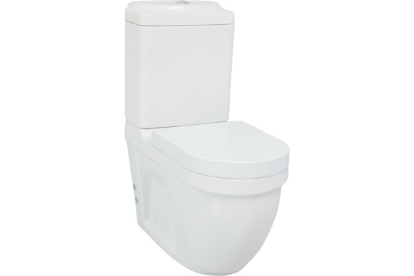 Унитаз напольный Creavit Dream DR311 белый, овальный, 37x69.5 см