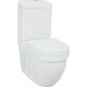 Унитаз напольный Creavit Dream DR311 белый, овальный, 37x69.5 см
