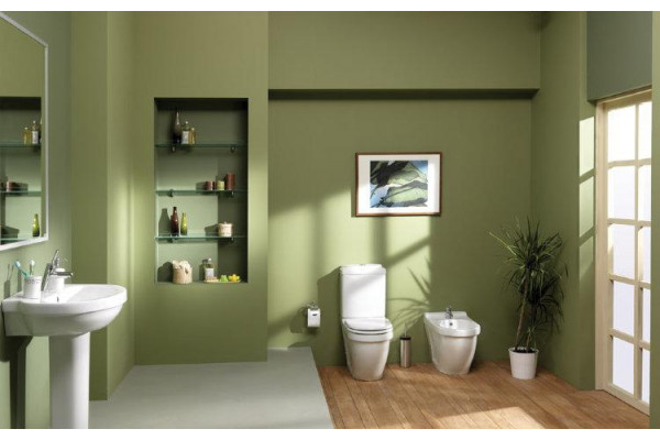 Унитаз напольный Creavit Dream DR311 белый, овальный, 37x69.5 см