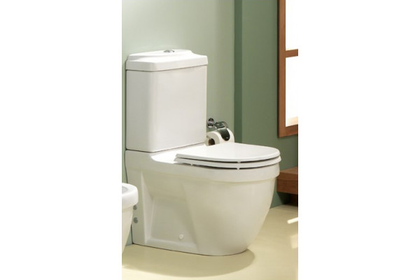 Унитаз напольный Creavit Dream DR311 белый, овальный, 37x69.5 см