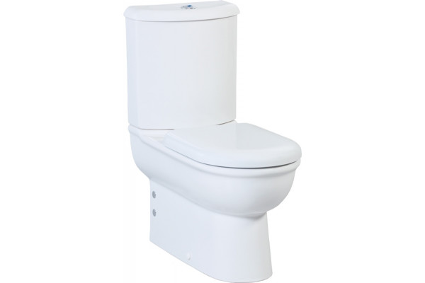 Унитаз напольный Creavit Selin SL311 белый, овальный, 36x68.6 см