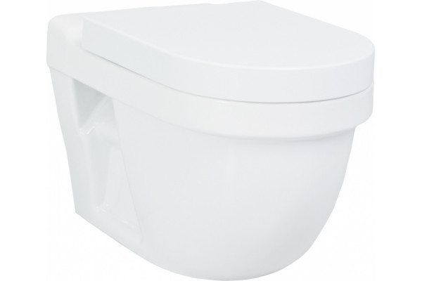 Унитаз подвесной Creavit Dream DR321 белый, овальный, 36x57.6 см