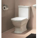 Унитаз-компакт Creo Orleans OR1002 белый, прямоугольный, 41.5x66.5 см