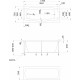 Акриловая ванна Creto Elite 170х75 см 11-17075 прямоугольная, объем 210 л.