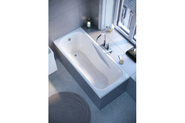 Акриловая ванна Creto Classio 160х70 см 10-16070 прямоугольная, объем 150 л.