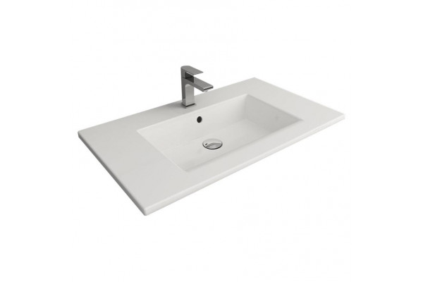 Тумба с раковиной Creto Luna Ivory 80 см, 17-IV80, подвесная, с ящиками