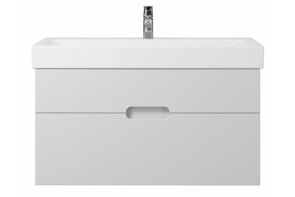 Тумба для комплекта подвесная Creto Malibu White 100 с ящиками,  в современном стиле