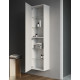 Шкаф-пенал Creto Luna 40 L 17-PenIV40L Ivory подвесной, левый