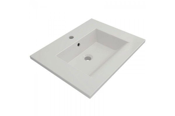 Тумба с раковиной Creto Luna Ivory 60 см 17-IV60, подвесная, с ящиками