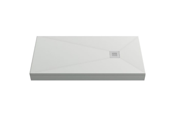 Душевой поддон Creto Ares 140x80, белый, прямоугольный, низкий
