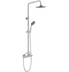 Душевая стойка D&K Potsdam DA2153701B07 хром, штанга 129 см