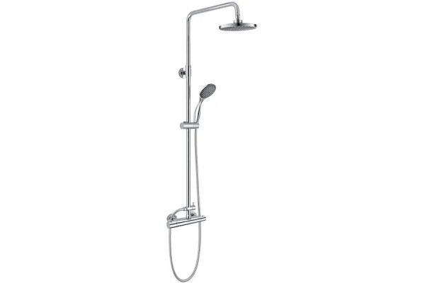 Душевая стойка D&K Potsdam DA2153701B07 хром, штанга 129 см