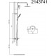 Душевая стойка D&K Potsdam DA2143741B14 хром, штанга 150 см