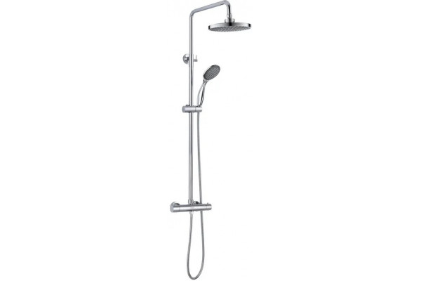 Душевая стойка D&K Potsdam DA2123701B10 хром, штанга 129 см
