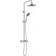 Душевая стойка D&K Potsdam DA2123701B10 хром, штанга 129 см