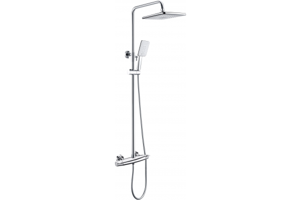 Душевая стойка D&K Potsdam DA2143701B14 хром, штанга 150 см