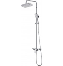 Душевая стойка D&K Baciano DA1033701B14 хром, штанга 115 см
