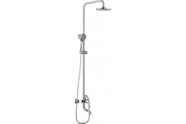 Душевая стойка D&K Venice Rialto DA1063701B14 хром, штанга 129 см