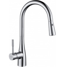 Смеситель D&K Rhein Schiller DA1462501C для кухонной мойки однорычажный, хром