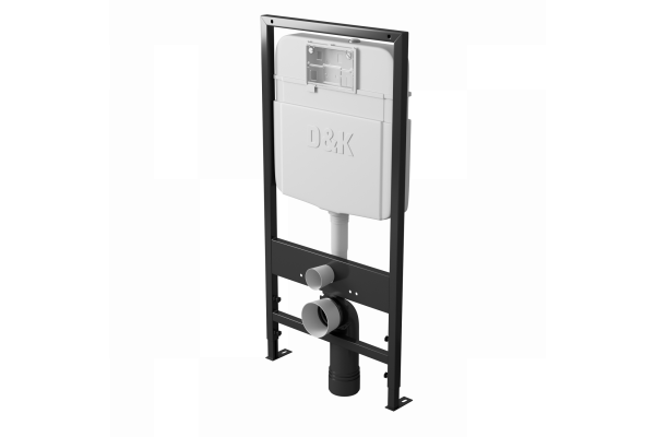 Система инсталляции для подвесных унитазов D&K DI8055119 бачок 3/6 л, 54.8x96x107 см