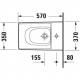 Подвесное биде Duravit Viu 2292150000