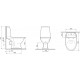 Унитаз-компакт Damixa Origin Evo 2 788607SC белый, овальный, 36x63 см
