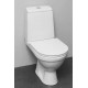 Унитаз-компакт Damixa Origin Evo 2 788607SC белый, овальный, 36x63 см