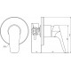 Смеситель Damixa RedBlu Origin Bit 777500000 С ВНУТРЕННЕЙ ЧАСТЬЮ, для душа, однорычажный, хром