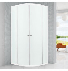 Душевой уголок Damixa Origin Evo 82G-301-080WT 80х80 см четверть круга, двери раздвижные