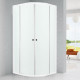 Душевой уголок Damixa Origin Evo 82G-301-080WT 80х80 см четверть круга, двери раздвижные